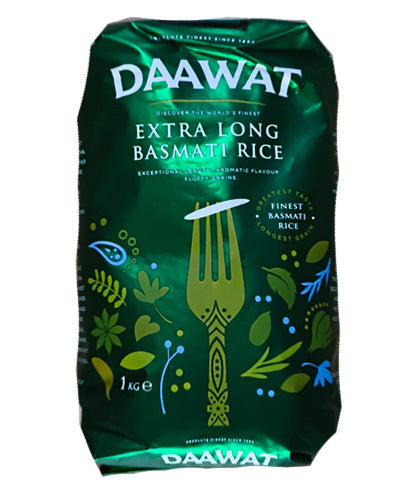 Daawat Ext Long Basamati Rice-1kg