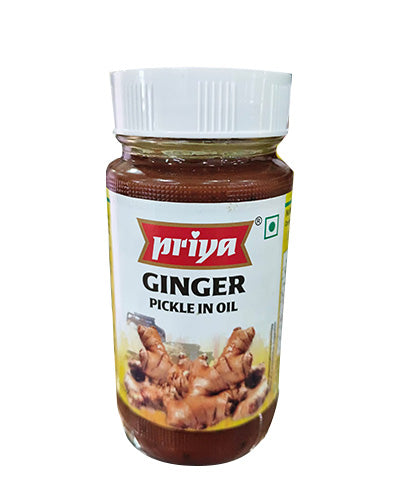 Priya ginger pickle in oil-300g