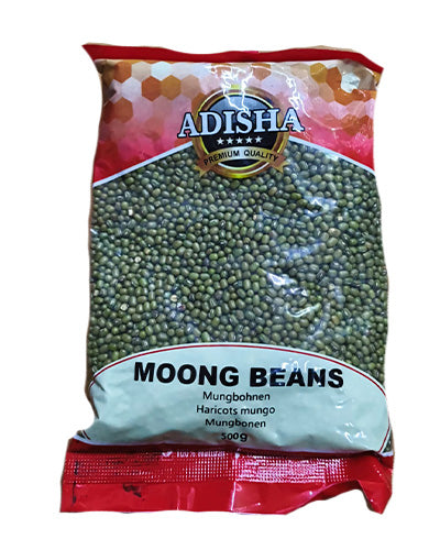 Adisha Moong Beans Whole-500g