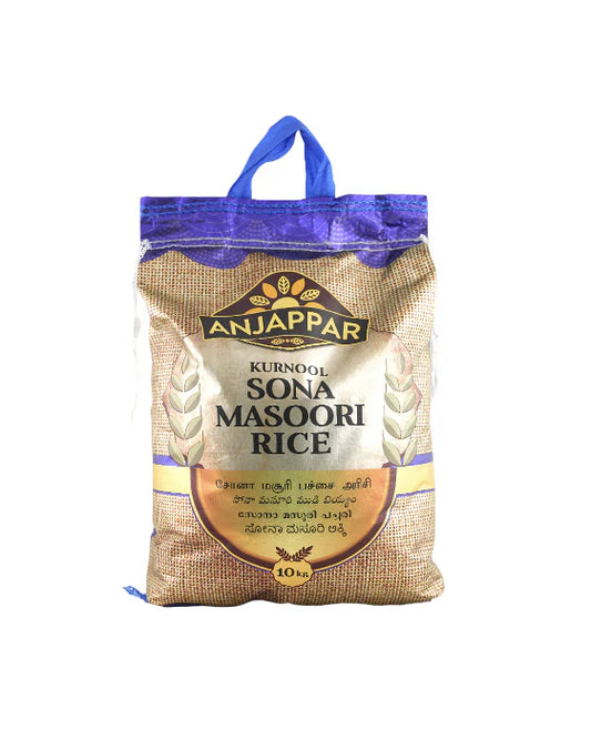 Anjappar - Kurnool Sona Masoori Rice - 10Kg