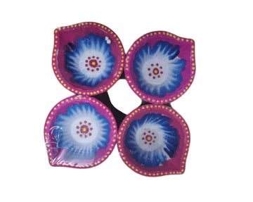 Clay - Diya Designed - 4 Piece