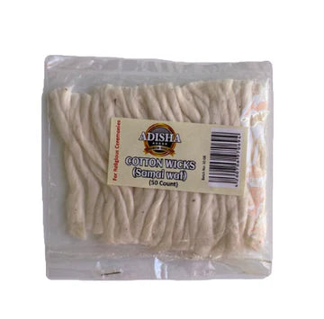 Adisha - Cotton Wicks (Straight)