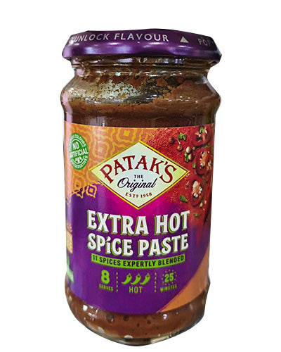 Pataks extrahot spicy paste -300g